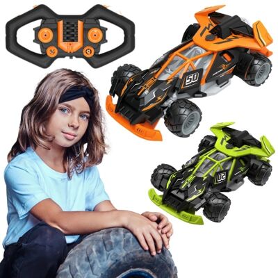 Lean Toys Zabawkowy Sterowany z Pilotem Wyścigowy Samochód Lean Toys Zabawkowy Sterowany z Pilotem Wyścigowy Samochód