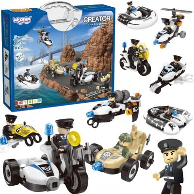 Lean Toys ZABAWKOWY ZESTAW KLOCKI KONSTRUKCYJNE Lean Toys ZABAWKOWY ZESTAW KLOCKI KONSTRUKCYJNE