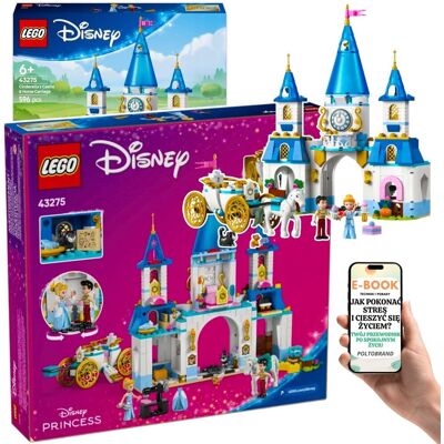 ZAMEK KOPCIUSZKA LEGO Disney -43275 Kareta, Stajnia, Zwierzątka i Sala Balowa – LEGO DLA CÓRKI DZIEWCZYNKI + EBOOK-1 ZAMEK KOPCIUSZKA LEGO Disney -43275 Kareta, Stajnia, Zwierzątka i Sala Balowa – LEGO DLA CÓRKI DZIEWCZYNKI + EBOOK-1