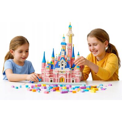 Inny producent Zamek Księżniczki Klocki Konstrukcyjne 3341 el. Pałac Castle MEGA XXL Inny producent Zamek Księżniczki Klocki Konstrukcyjne 3341 el. Pałac Castle MEGA XXL