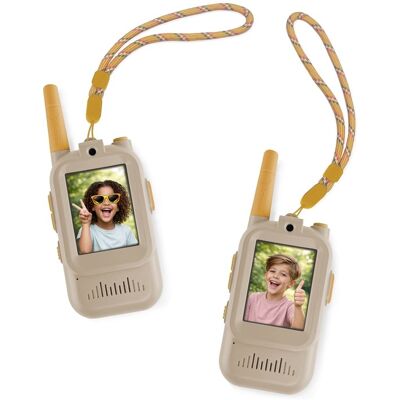 Zazu Kids Zazu Fun Video Walkie Talkie dla Dzieci Beige Zazu Kids Zazu Fun Video Walkie Talkie dla Dzieci Beige