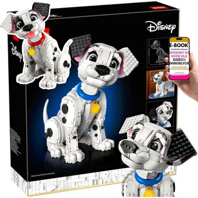 Zbuduj Szczeniaka z 101 Dalmatyńczyków LEGO DISNEY (43269) Kreatywny Model z 1722 Elementów – LEGO PREZENT DLA DOROSŁYCH + EBOOK-3 Zbuduj Szczeniaka z 101 Dalmatyńczyków LEGO DISNEY (43269) Kreatywny Model z 1722 Elementów – LEGO PREZENT DLA DOROSŁYCH + EBOOK-3