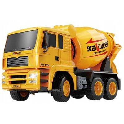 Pan i Pani Gadżet ZDALNIE STEROWANA BETONIARKA ES-13554 2.4G 1:18 SAMOCHÓD BUDOWLANY ZABAWKA Pan i Pani Gadżet ZDALNIE STEROWANA BETONIARKA ES-13554 2.4G 1:18 SAMOCHÓD BUDOWLANY ZABAWKA