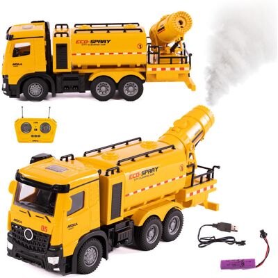 Inny producent Zdalnie sterowana ciężarówka ECO-SPRAY z dymem 2.4GHz 31 cm MOKA RC Inny producent Zdalnie sterowana ciężarówka ECO-SPRAY z dymem 2.4GHz 31 cm MOKA RC