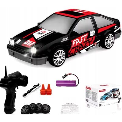 Lean Toys ZDALNIE STEROWANE AUTO DRIFT 15 KM/H TOYOTA AE86 MODEL RC Lean Toys ZDALNIE STEROWANE AUTO DRIFT 15 KM/H TOYOTA AE86 MODEL RC