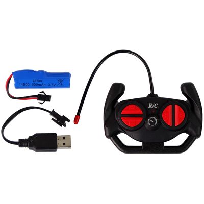 Lean Toys ZDALNIE STEROWANE AUTO POLICYJNE EFEKTY ŚWIETLNE Lean Toys ZDALNIE STEROWANE AUTO POLICYJNE EFEKTY ŚWIETLNE