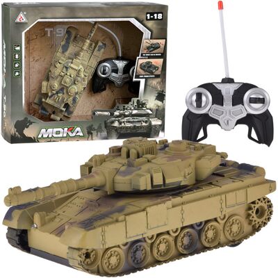 Lean Toys ZDALNIE STEROWANY CZOŁG NA PILOTA ŚWIATŁA DŹWIĘKI Lean Toys ZDALNIE STEROWANY CZOŁG NA PILOTA ŚWIATŁA DŹWIĘKI