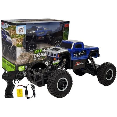 Import LEANToys Zdalnie sterowany Monster Truck 1:20 Niebieski Import LEANToys Zdalnie sterowany Monster Truck 1:20 Niebieski