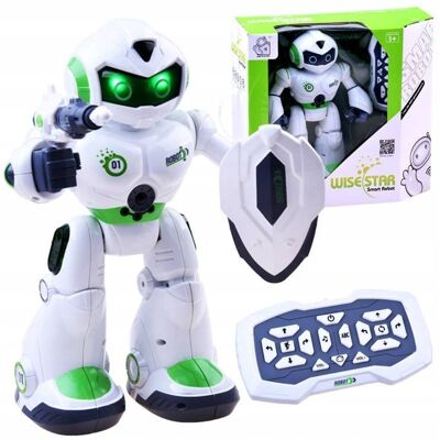 JOKOMISIADA Zdalnie sterowany ROBOT tańczy Nauka angielskiego światło + dźwięk RC0447 JOKOMISIADA Zdalnie sterowany ROBOT tańczy Nauka angielskiego światło + dźwięk RC0447