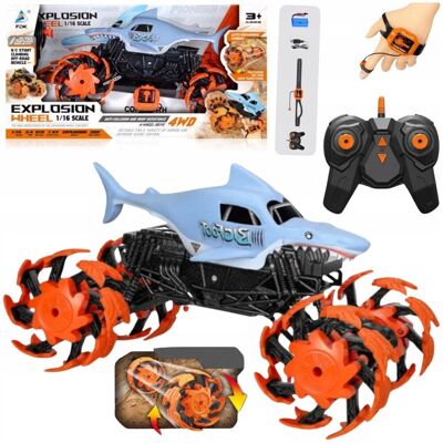 Inny producent Zdalnie Sterowany Samochód 4x4 Auto RC Sterowanie Gestami LED Wytrzymały Inny producent Zdalnie Sterowany Samochód 4x4 Auto RC Sterowanie Gestami LED Wytrzymały