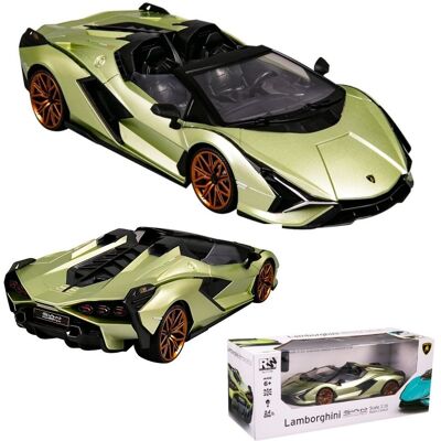 Inna producent Zdalnie Sterowany Samochód Lamborghini Sian Rc 1:16 Zielone 2.4 Ghz Inna producent Zdalnie Sterowany Samochód Lamborghini Sian Rc 1:16 Zielone 2.4 Ghz