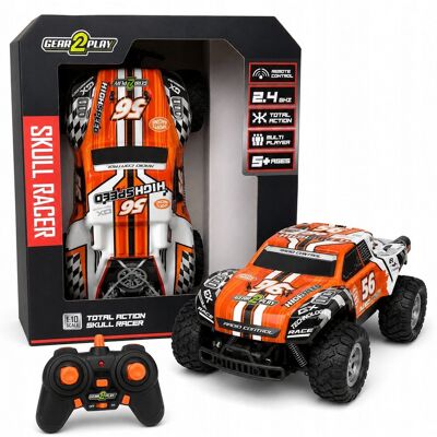 Zdalnie sterowany samochód RC Gear2Play Skull Racer 1:10 Zdalnie sterowany samochód RC Gear2Play Skull Racer 1:10