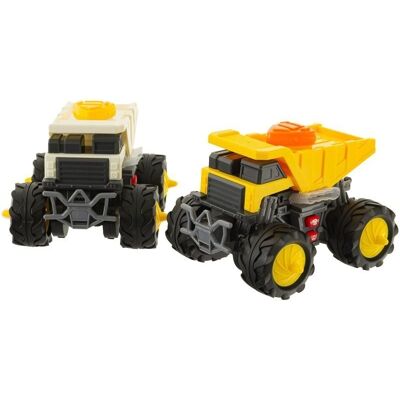 Lean Toys ZDALNIE STEROWANY SAMOCHOD ZESTAW 2SZT Lean Toys ZDALNIE STEROWANY SAMOCHOD ZESTAW 2SZT
