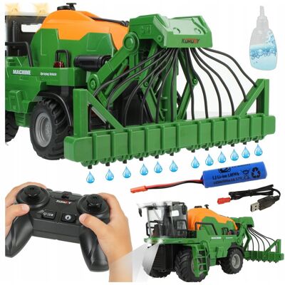 Stator Zdalnie Sterowany Traktor Ciągnik rolniczy z Opryskiwacze na WODĘ Światła Stator Zdalnie Sterowany Traktor Ciągnik rolniczy z Opryskiwacze na WODĘ Światła