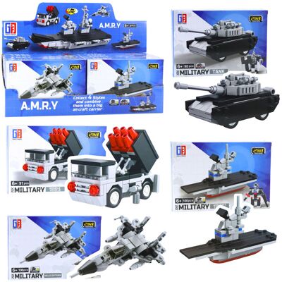 Lean Toys ZESTAW 2W1 KLOCKI KONSTRUKCYJNE POJAZDY WOJSKOWE Lean Toys ZESTAW 2W1 KLOCKI KONSTRUKCYJNE POJAZDY WOJSKOWE