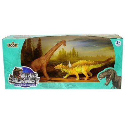 Adar Zestaw 3 dinozaurów 22cm Adar Zestaw 3 dinozaurów 22cm