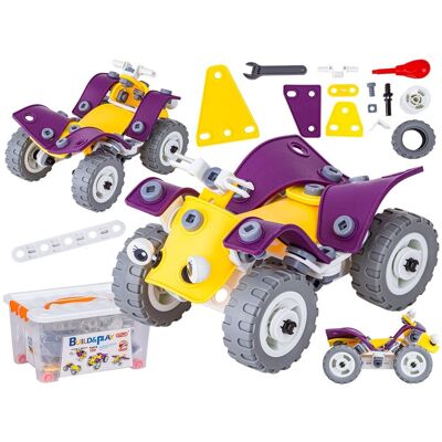 Lean Toys Zestaw 4W1 Klocki Do Rozkręcania I Skręcania Akcesoria Lean Toys Zestaw 4W1 Klocki Do Rozkręcania I Skręcania Akcesoria