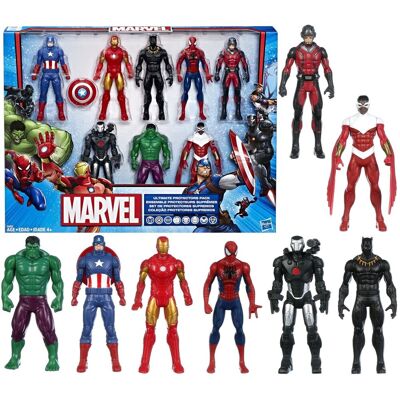 Hasbro Marvel Ultimate Protectors Figura Akcji 8-Sztuki - Figura akcji Hasbro Marvel Ultimate Protectors Figura Akcji 8-Sztuki - Figura akcji