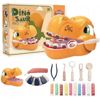 Madej Zestaw dentysta ciastolina Dino Madej Zestaw dentysta ciastolina Dino