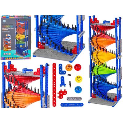 Lean Toys Zestaw Dla Dzieci Gra Dla Kulek,Zjeżdżalnia, Klocki Akces Lean Toys Zestaw Dla Dzieci Gra Dla Kulek,Zjeżdżalnia, Klocki Akces
