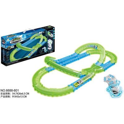 Lean Toys ZESTAW DLA DZIECI TOR WYSCIGOWY AKCESORIA Lean Toys ZESTAW DLA DZIECI TOR WYSCIGOWY AKCESORIA