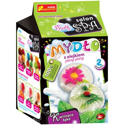 Creative Zestaw do Robienia Mydeł z Olejkiem Eterycznym Kwiat Ylangu dla Dzieci DIY Creative Zestaw do Robienia Mydeł z Olejkiem Eterycznym Kwiat Ylangu dla Dzieci DIY