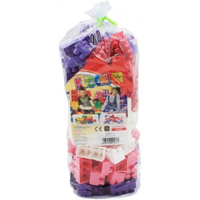 Lean Toys Zestaw Klocki Dla Dziewczynki Kolorowe Lean Toys Zestaw Klocki Dla Dziewczynki Kolorowe