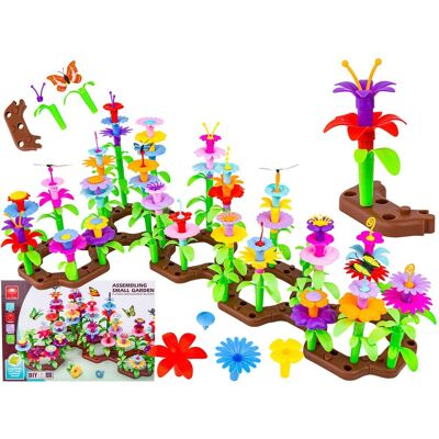 Lean Toys Zestaw Klocki Do Zbudowania Kwiatowej Kompozycji, Lean Toys Zestaw Klocki Do Zbudowania Kwiatowej Kompozycji,