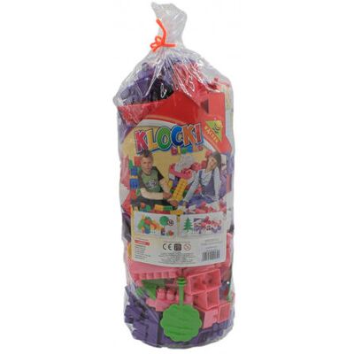 Lean Toys Zestaw Klocki Kolorowe Dla Dziewczynki Lean Toys Zestaw Klocki Kolorowe Dla Dziewczynki