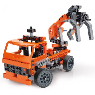 Lean Toys Zestaw Klocki Konstrukcyjne Ciężarówka Lean Toys Zestaw Klocki Konstrukcyjne Ciężarówka
