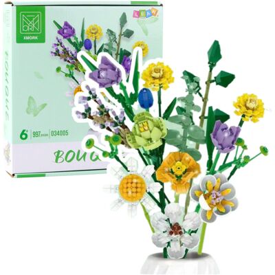 Lean Toys Zestaw Klocki Konstrukcyjne Dekoracyjny Bukiet Lean Toys Zestaw Klocki Konstrukcyjne Dekoracyjny Bukiet