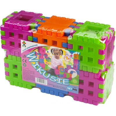 Lean Toys Zestaw Klocki Konstrukcyjne Kolorowe Lean Toys Zestaw Klocki Konstrukcyjne Kolorowe