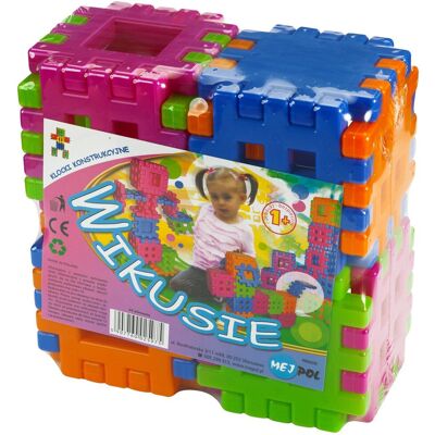 Lean Toys ZESTAW KLOCKI KONSTRUKCYJNE KOLOROWE Lean Toys ZESTAW KLOCKI KONSTRUKCYJNE KOLOROWE