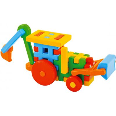 Lean Toys ZESTAW KLOCKI KONSTRUKCYJNE KOPARKA Lean Toys ZESTAW KLOCKI KONSTRUKCYJNE KOPARKA