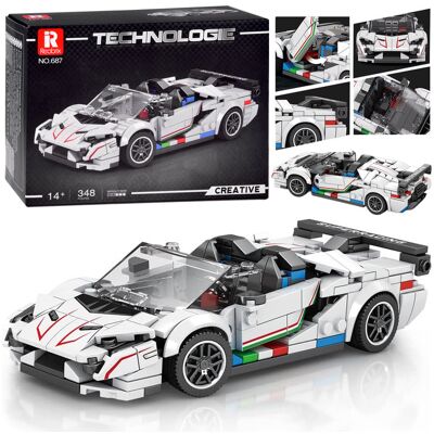 Lean Toys ZESTAW KLOCKI TECHNICZNE AUTO Lean Toys ZESTAW KLOCKI TECHNICZNE AUTO