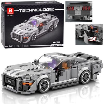 Lean Toys ZESTAW KLOCKI TECHNICZNE SPORTOWE AUTO Lean Toys ZESTAW KLOCKI TECHNICZNE SPORTOWE AUTO