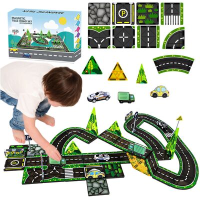 Pixel ZESTAW KLOCKÓW MAGNETYCZNYCH 57 ELEMENTÓW KLOCKI KONSTRUKCYJNE DLA DZIECI Pixel ZESTAW KLOCKÓW MAGNETYCZNYCH 57 ELEMENTÓW KLOCKI KONSTRUKCYJNE DLA DZIECI