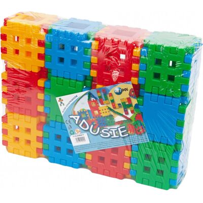 Lean Toys Zestaw Kolorowe Klocki Konstrukcyjne Lean Toys Zestaw Kolorowe Klocki Konstrukcyjne