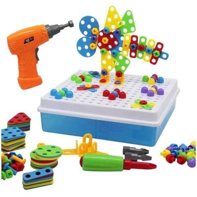Lean Toys ZESTAW KONSTRUKCYJNY UKŁADANKA KLOCKI AKCESORIA Lean Toys ZESTAW KONSTRUKCYJNY UKŁADANKA KLOCKI AKCESORIA