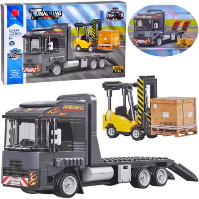 Lean Toys Zestaw Konstrukcyjny Wózkiem Widłowym Lean Toys Zestaw Konstrukcyjny Wózkiem Widłowym