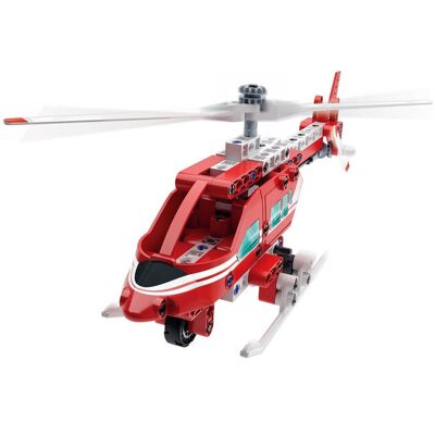 Lean Toys Zestaw Konstrukycjne Klocki - Śmigłowiec Ratunkowy Lean Toys Zestaw Konstrukycjne Klocki - Śmigłowiec Ratunkowy