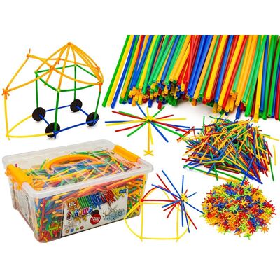 Lean Toys ZESTAW KREATYWNYCH BUDOWLI KLOCKI DLA DZIECI Lean Toys ZESTAW KREATYWNYCH BUDOWLI KLOCKI DLA DZIECI