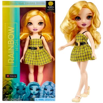 Zestaw Lalka Rainbow High Sheryl Meyer Prezent Dla Dziewczynki Oryginalna Zestaw Lalka Rainbow High Sheryl Meyer Prezent Dla Dziewczynki Oryginalna