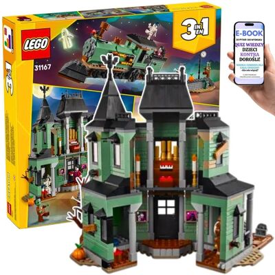 ZESTAW LEGO 3w1 NAWIEDZONA REZYDENCJA, STRASZNY POCIĄG i DUCHY (31167) Lego Dla 10 11 12 13 14 15 Latka + EBOOK-2 ZESTAW LEGO 3w1 NAWIEDZONA REZYDENCJA, STRASZNY POCIĄG i DUCHY (31167) Lego Dla 10 11 12 13 14 15 Latka + EBOOK-2