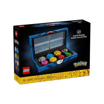 Zestaw Lego 40892 Kolekcja odznak z regionu Kanto Zestaw Lego 40892 Kolekcja odznak z regionu Kanto