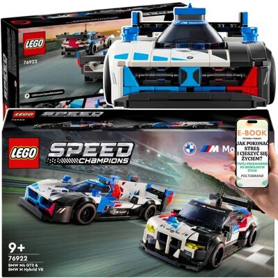 ZESTAW LEGO BMW • M4 GT3 + M Hybrid V8 • LEGO AUTA SAMOCHODY 76922 SUPER PREZENT DLA DZIECKA + EBOOK-1 ZESTAW LEGO BMW • M4 GT3 + M Hybrid V8 • LEGO AUTA SAMOCHODY 76922 SUPER PREZENT DLA DZIECKA + EBOOK-1