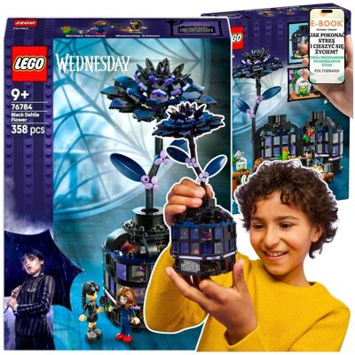 ZESTAW LEGO DLA CHŁOPCA I DZIEWCZYNKI LEGO WEDNESDAY Czarna Dalia z Wazonem Lego Kwiat Seria WEDNESDAY ADDAMS (76784) Prezent Dla Chłopca Wnuczka .. ZESTAW LEGO DLA CHŁOPCA I DZIEWCZYNKI LEGO WEDNESDAY Czarna Dalia z Wazonem Lego Kwiat Seria WEDNESDAY ADDAMS (76784) Prezent Dla Chłopca Wnuczka ..