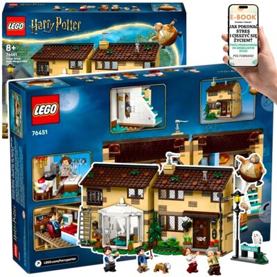 Zestaw LEGO Harry Potter™ Magiczny dom, komórka pod schodami, figurki i detale z filmu (76451) ŚWIĄTECZNY PREZENT DLA DZIECKA + EBOOK-1 Zestaw LEGO Harry Potter™ Magiczny dom, komórka pod schodami, figurki i detale z filmu (76451) ŚWIĄTECZNY PREZENT DLA DZIECKA + EBOOK-1