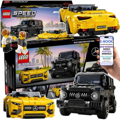 ZESTAW LEGO MERCEDES-AMG (76924) – IDEALNY PREZENT DLA DZIECKA • G63 SUV + SL63 KABRIOLET LEGO AUTKA SAMOCHODY + EBOOK-2 ZESTAW LEGO MERCEDES-AMG (76924) – IDEALNY PREZENT DLA DZIECKA • G63 SUV + SL63 KABRIOLET LEGO AUTKA SAMOCHODY + EBOOK-2