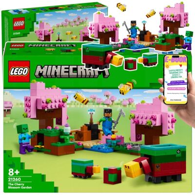 ZESTAW LEGO MINECRAFT – WIŚNIOWY OGRÓD (21260) KREATYWNY PREZENT dla chłopca lub dziewczynki – Zombie, Zwierzęta + EBOOK ZESTAW LEGO MINECRAFT – WIŚNIOWY OGRÓD (21260) KREATYWNY PREZENT dla chłopca lub dziewczynki – Zombie, Zwierzęta + EBOOK